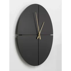 Uhren-KARE Design Wanduhr Andrea Schwarz O60Cm