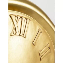Uhren-KARE Design Wanduhr Big Drop Gold 92X127Cm