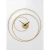 Uhren-KARE Design Wanduhr Circular Gold O74Cm