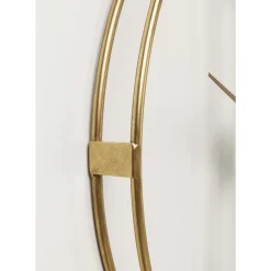 Uhren-KARE Design Wanduhr Clip Gold O60Cm