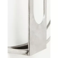 Uhren-KARE Design Wanduhr Clip Silber O60Cm