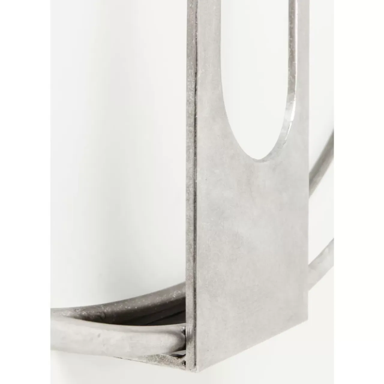 Uhren-KARE Design Wanduhr Clip Silber O60Cm