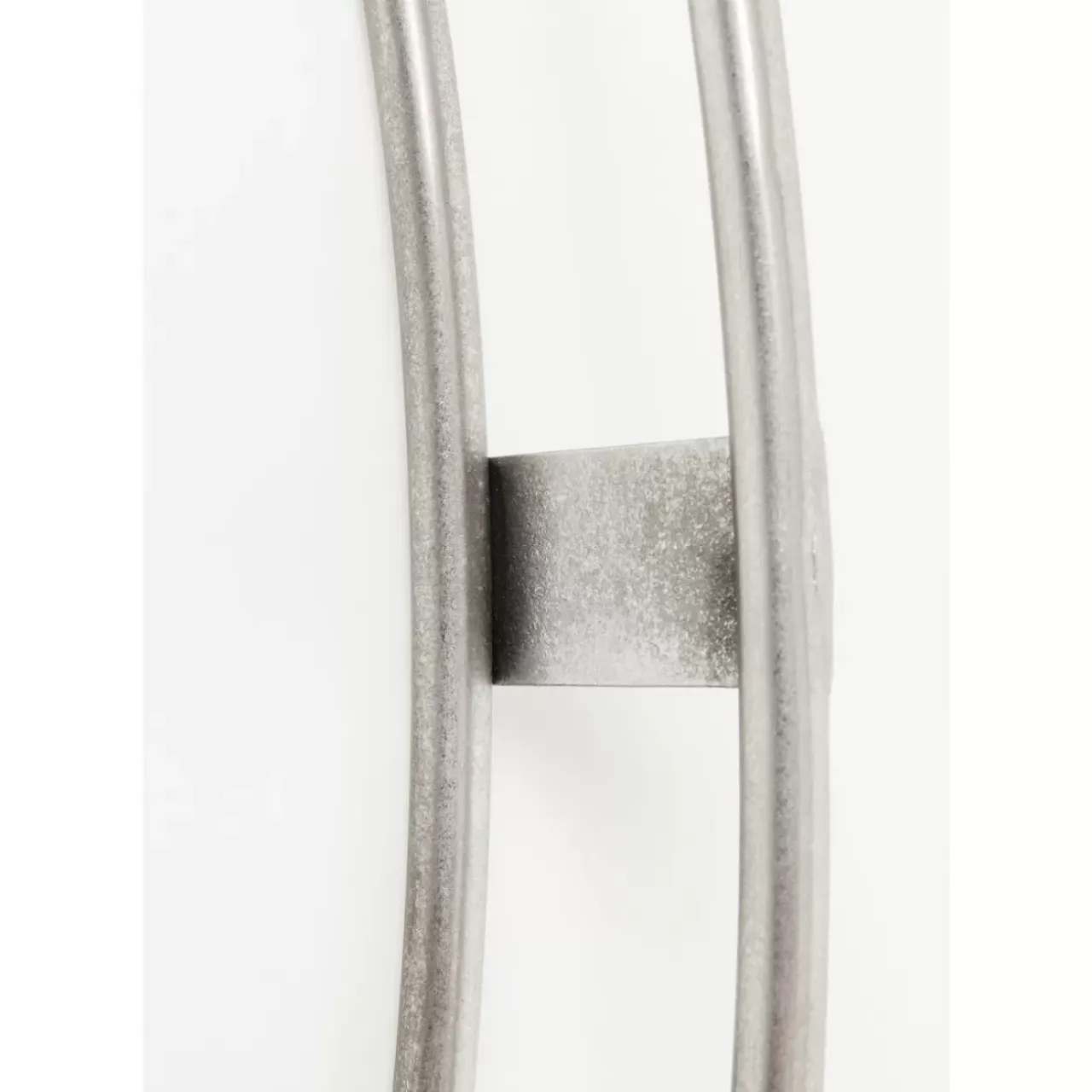 Uhren-KARE Design Wanduhr Clip Silber O60Cm