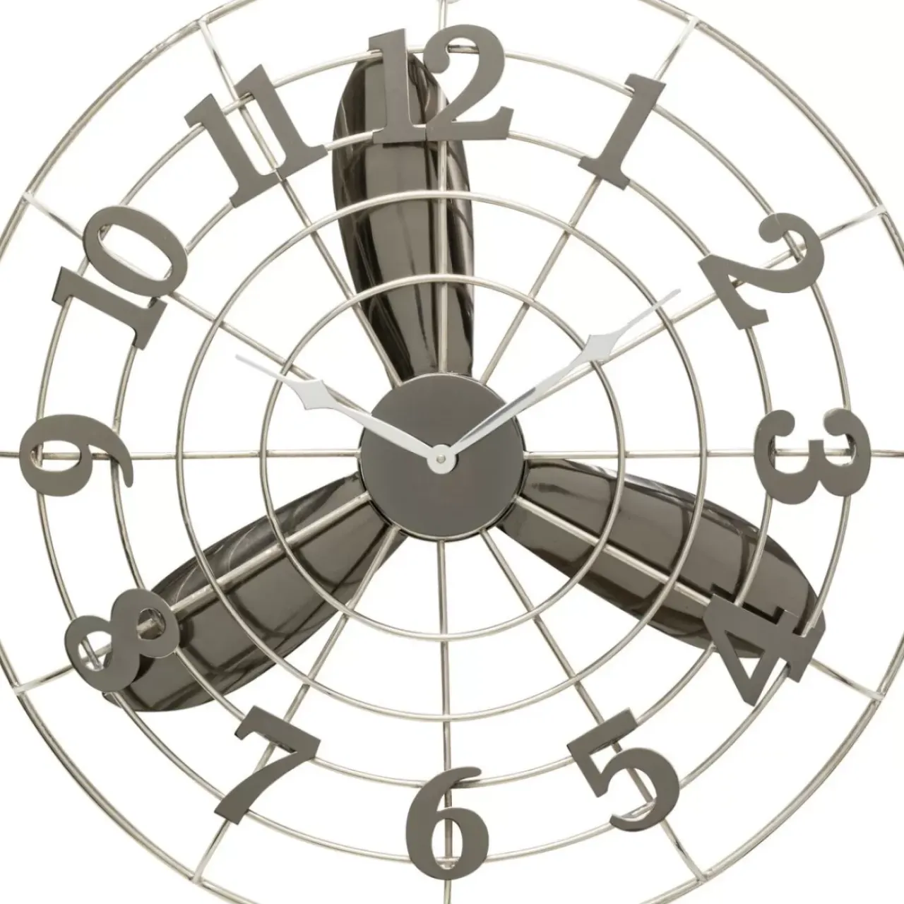 Uhren-KARE Design Wanduhr Fan Blade O61Cm