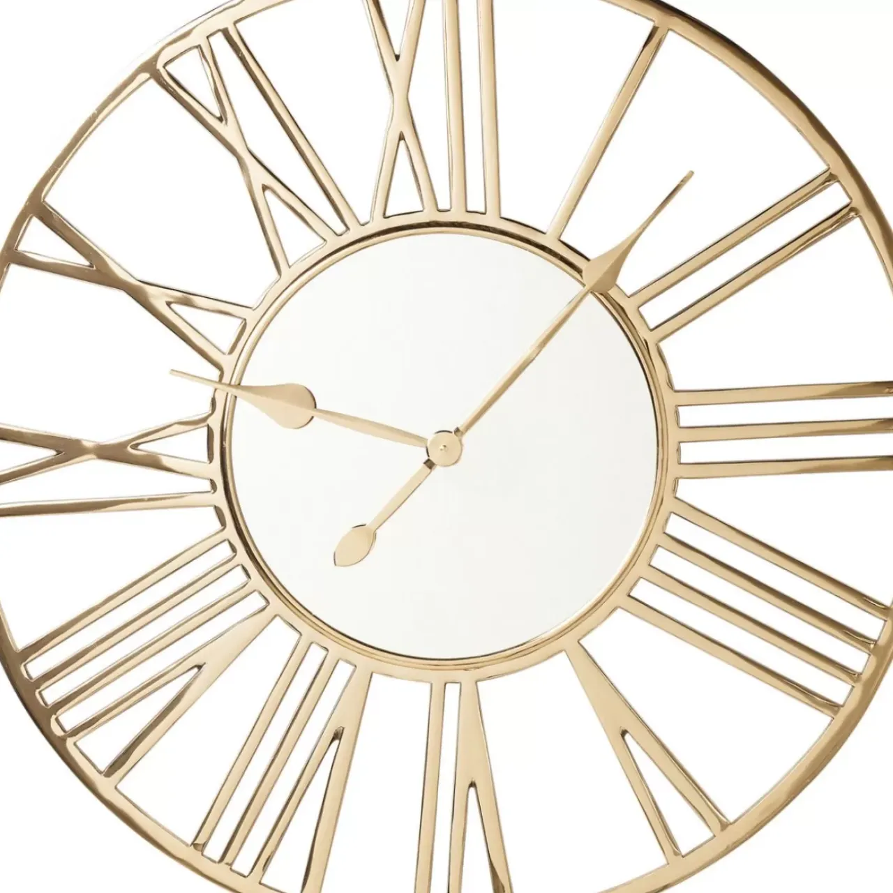 Uhren-KARE Design Wanduhr Giant Gold O80Cm