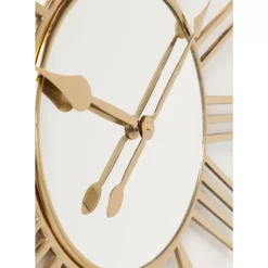 Uhren-KARE Design Wanduhr Giant Gold O80Cm