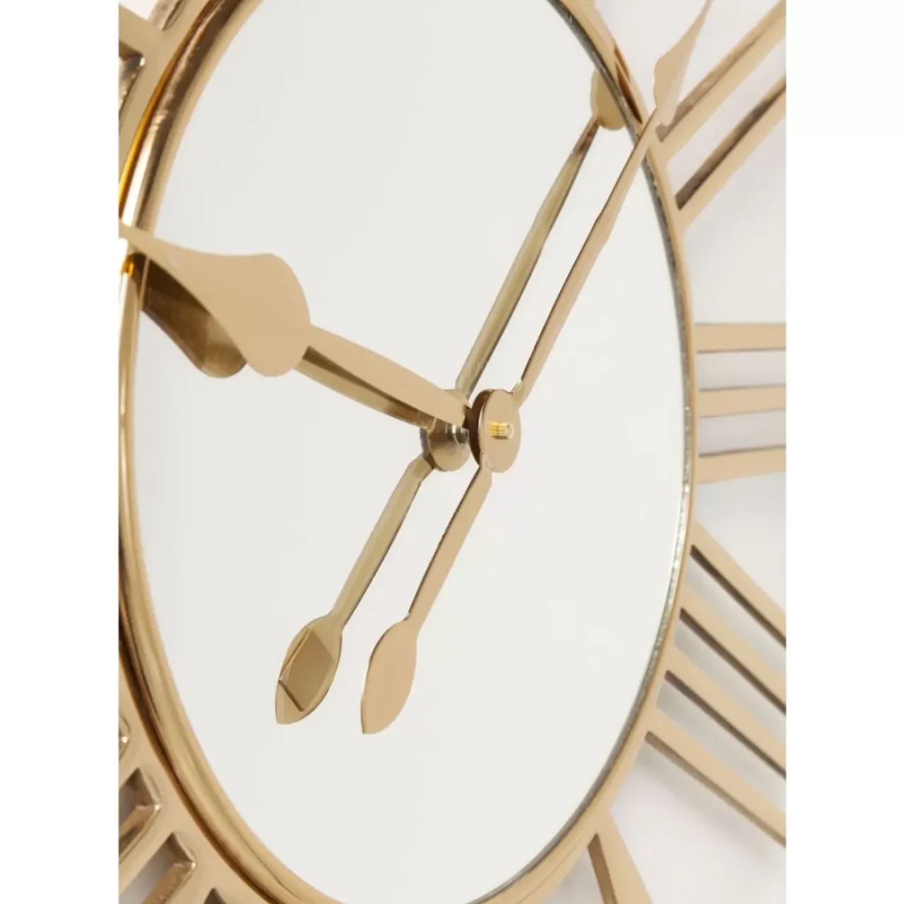 Uhren-KARE Design Wanduhr Giant Gold O80Cm