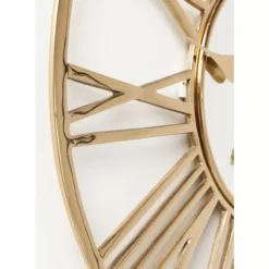 Uhren-KARE Design Wanduhr Giant Gold O80Cm