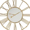 Uhren-KARE Design Wanduhr Giant Gold O120Cm