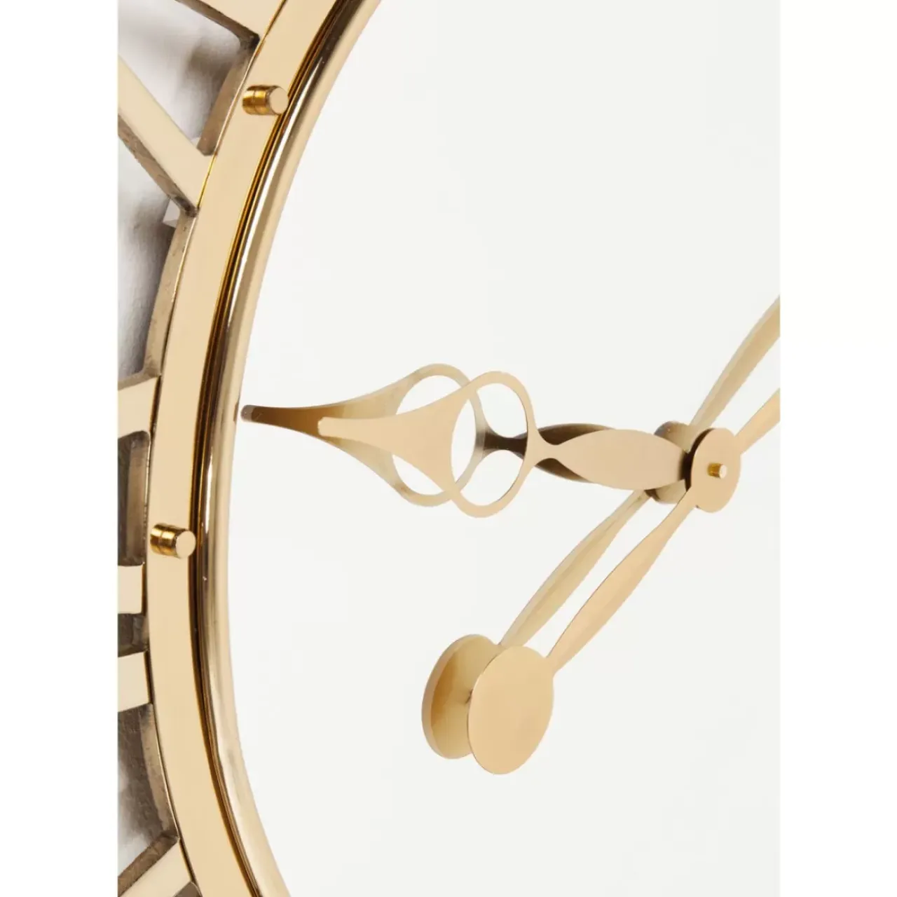Uhren-KARE Design Wanduhr Giant Gold O120Cm
