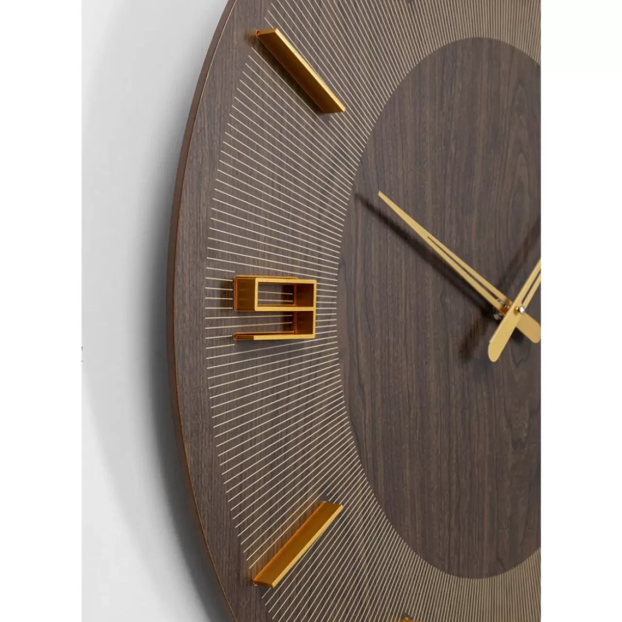 Uhren-KARE Design Wanduhr Levi Braun O60