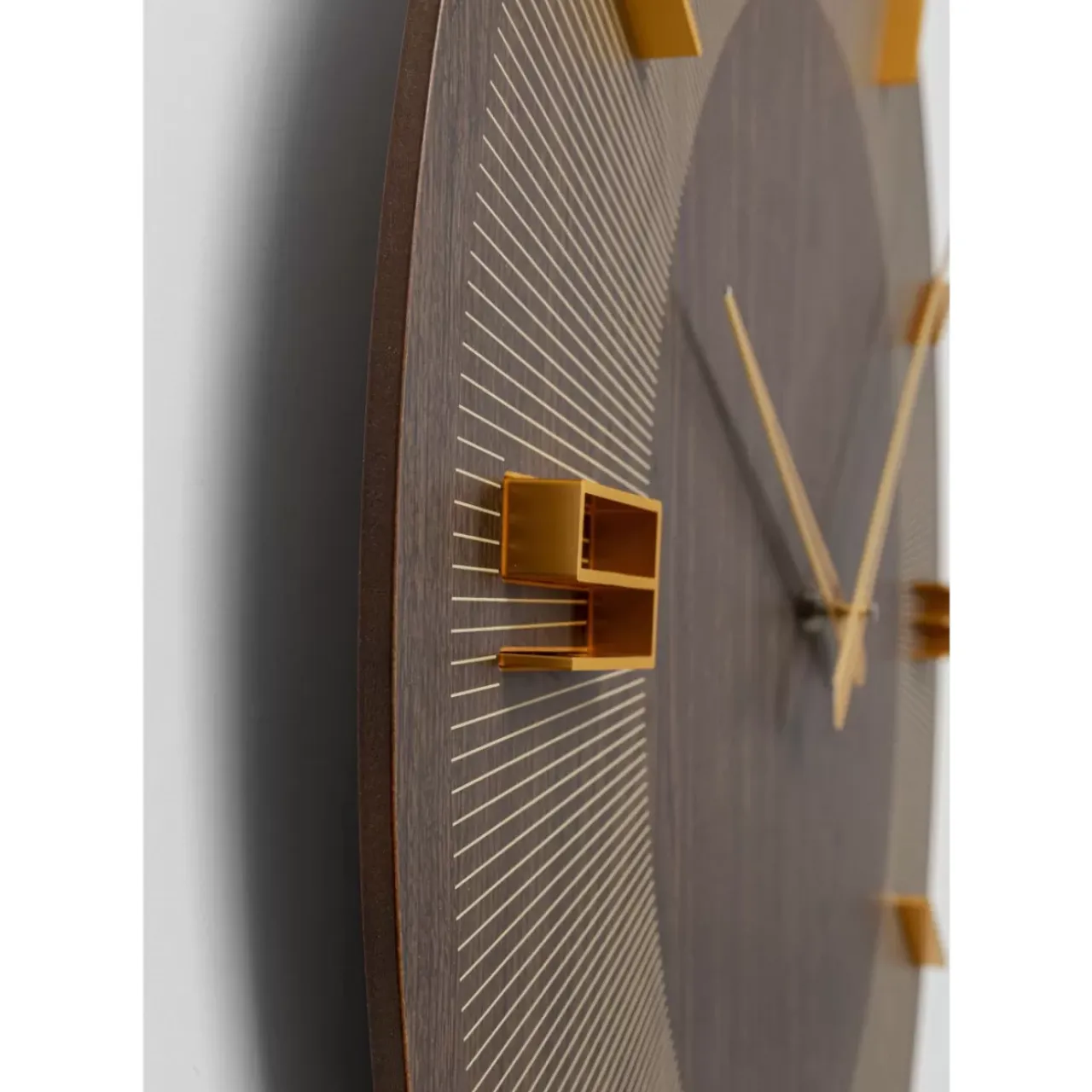 Uhren-KARE Design Wanduhr Levi Braun O60