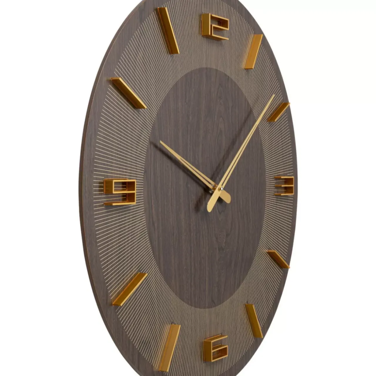 Uhren-KARE Design Wanduhr Levi Braun O60