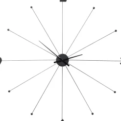 Uhren-KARE Design Wanduhr Like Umbrella Black