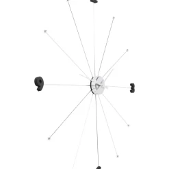 Uhren-KARE Design Wanduhr Like Umbrella Chrome