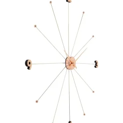 Uhren-KARE Design Wanduhr Like Umbrella Rosegold
