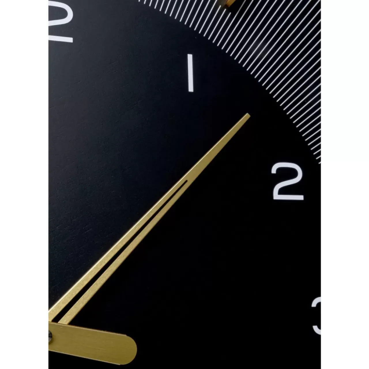Uhren-KARE Design Wanduhr Lio Schwarz O60