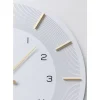 Uhren-KARE Design Wanduhr Lio Weis O60
