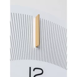 Uhren-KARE Design Wanduhr Lio Weis O60