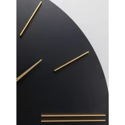 Uhren-KARE Design Wanduhr Luca Schwarz O70Cm