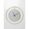 Uhren-KARE Design Wanduhr Magnificent Gold O90Cm