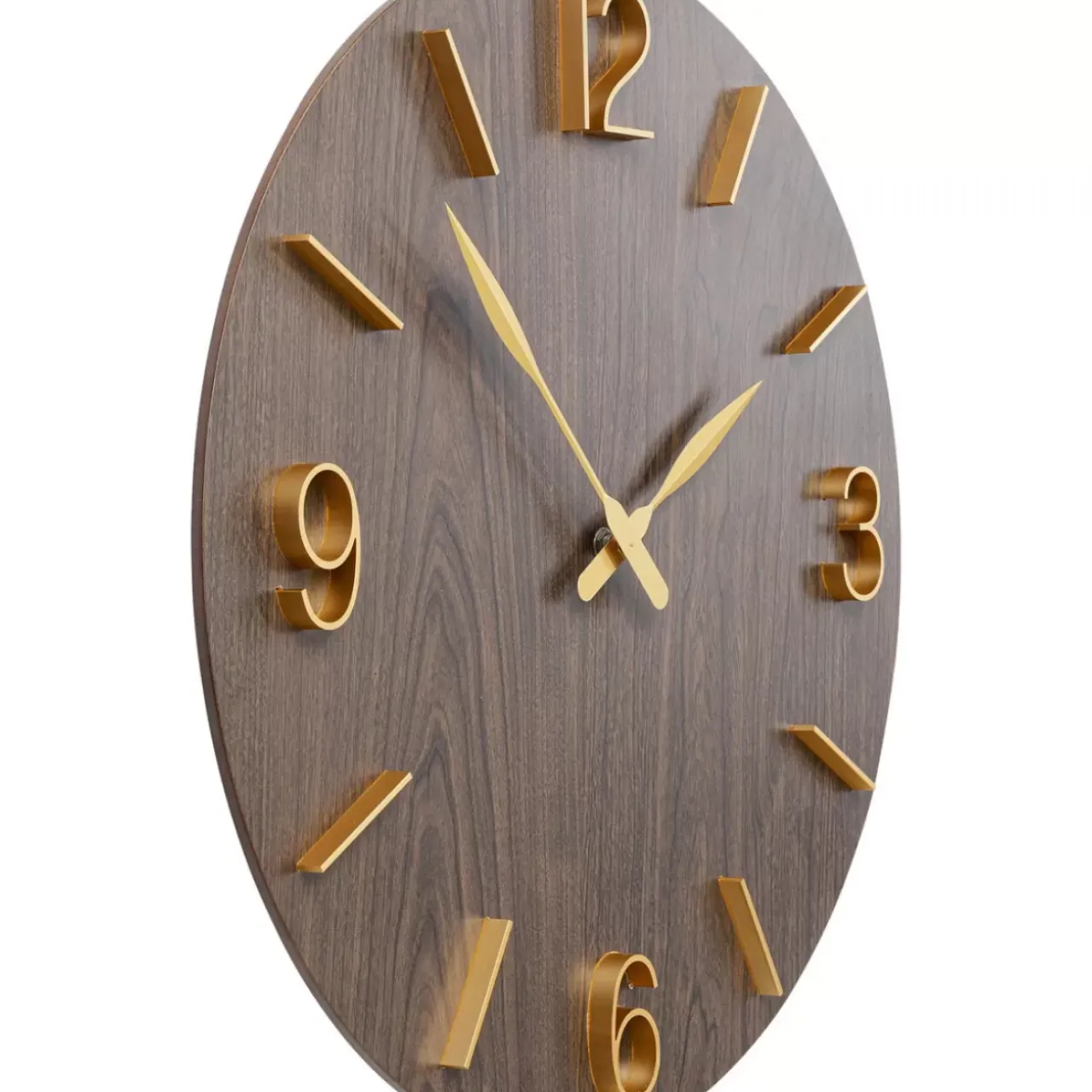 Uhren-KARE Design Wanduhr Oscar Schwarz O60
