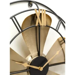 Uhren-KARE Design Wanduhr Propeller O62Cm