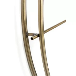 Uhren-KARE Design Wanduhr Simple Pure Brass O95Cm