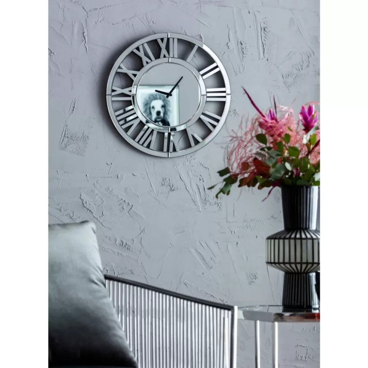 Uhren-KARE Design Wanduhr Specchio O60