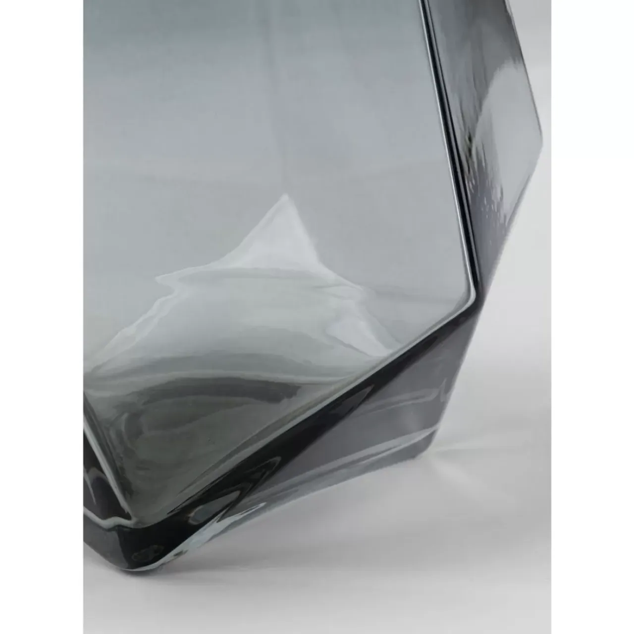 Geschirr & Tischaccessoires-KARE Design Wasserglas Diamond Smoke