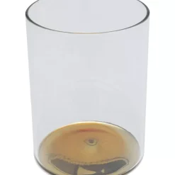 Geschirr & Tischaccessoires-KARE Design Wasserglas Electra Gold 11Cm