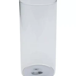 Geschirr & Tischaccessoires-KARE Design Wasserglas Electra Silber 15Cm
