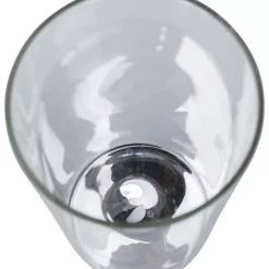Geschirr & Tischaccessoires-KARE Design Wasserglas Electra Silber 15Cm