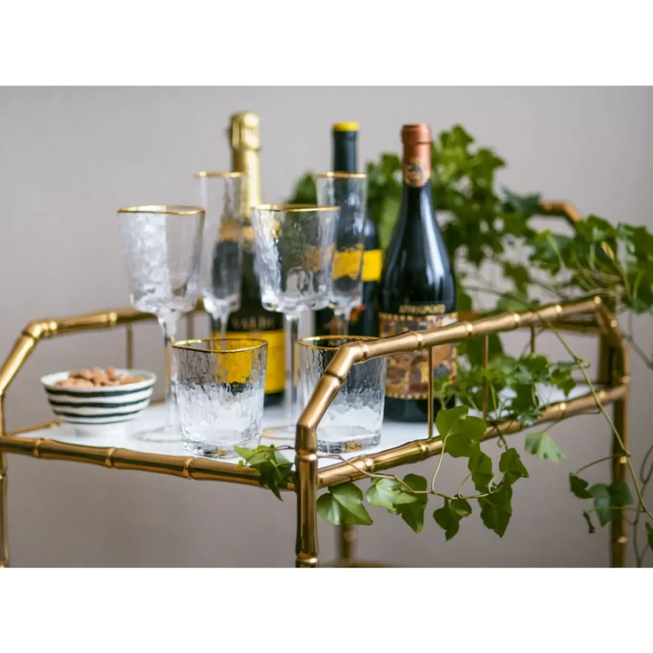 Geschirr & Tischaccessoires-KARE Design Wasserglas Hommage