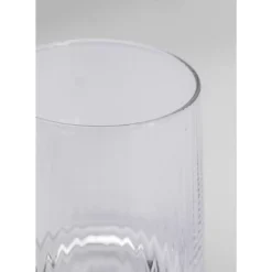 Geschirr & Tischaccessoires-KARE Design Wasserglas Riffle 11Cm