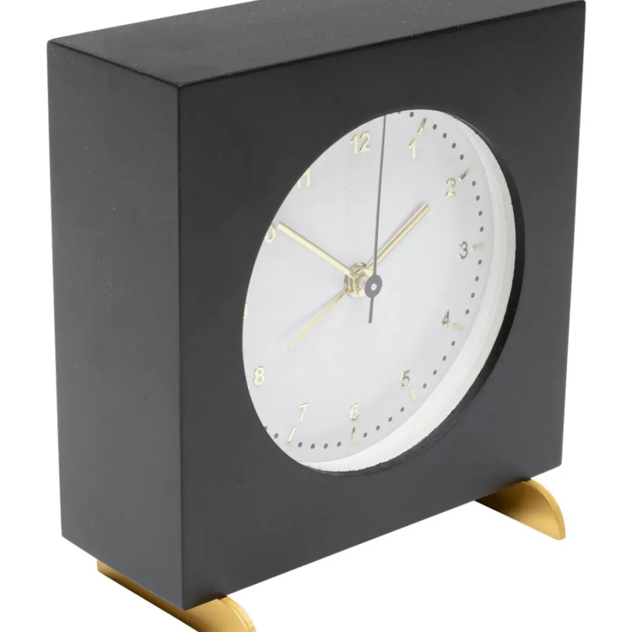 Uhren-KARE Design Wecker Kian Schwarz