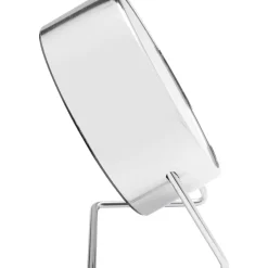 Uhren-KARE Design Wecker Levin Silber