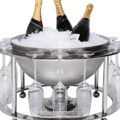 Geschirr & Tischaccessoires-KARE Design Weinkuhler Champagne Time (2-Tlg)