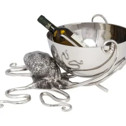 Geschirr & Tischaccessoires-KARE Design Weinkuhler Octopus