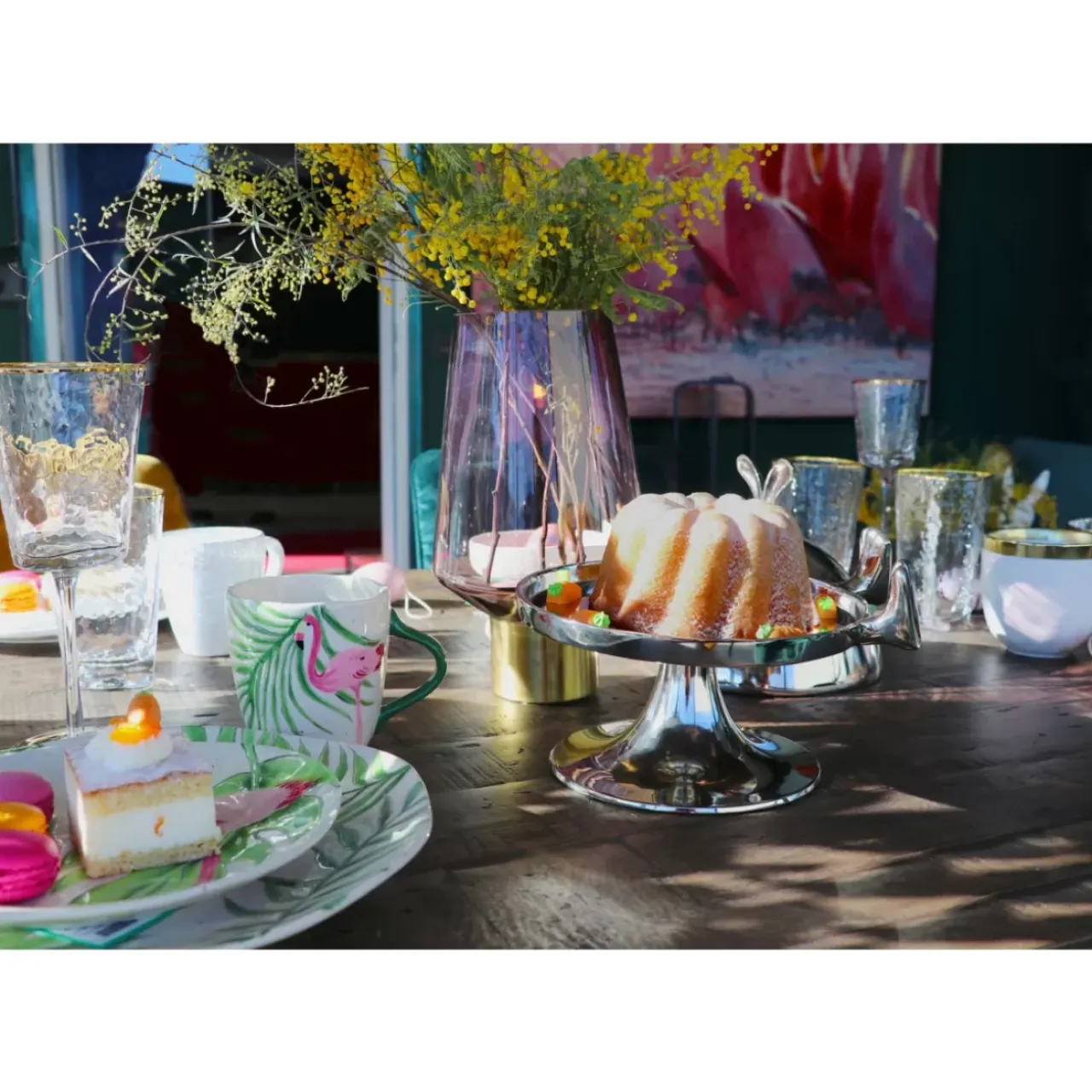 Geschirr & Tischaccessoires-KARE Design Weisweinglas Hommage