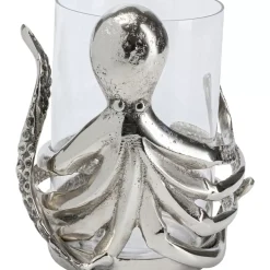 Kerzenständer & Laternen-KARE Design Windlicht Clinging Octopus 10Cm