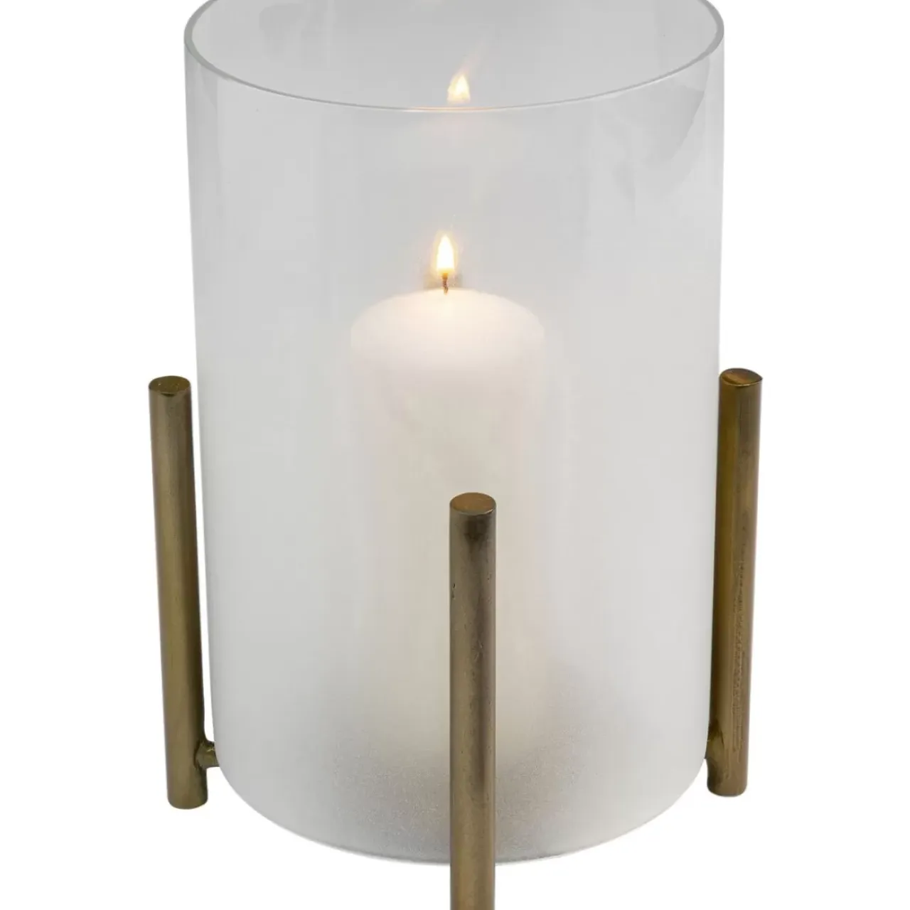 Kerzenständer & Laternen-KARE Design Windlicht Pillar Steam 25Cm