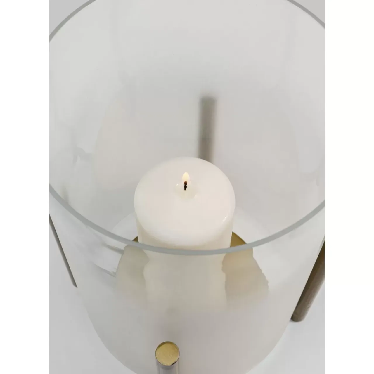 Kerzenständer & Laternen-KARE Design Windlicht Pillar Steam 25Cm