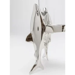 Kerzenständer & Laternen-KARE Design Windlicht Shark Family 23Cm